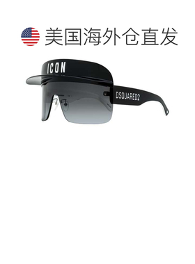 自营Dsquared2中性款Icon Visor太阳镜Icon 0001/S 8079O黑色99mm