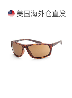 自营Nike 男式 66 毫米棕色太阳镜 - 哑光玳瑁色 美国奥莱直发