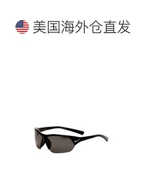 自营 Nike中性款69毫米黑色太阳镜-黑白 美国奥莱直发