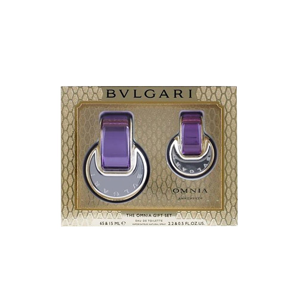 天猫国际美国直购美国直邮宝格丽 Bvlgar i女士Omnia紫水晶2件礼盒装65+15ML淡香水0