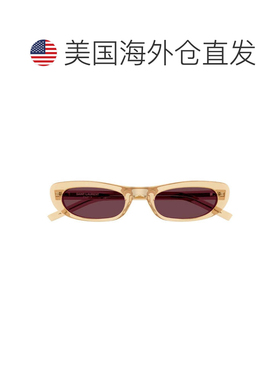 自营saint laurentSl 557 Shade Linea Sl Logo Cat-Eye Sunglass