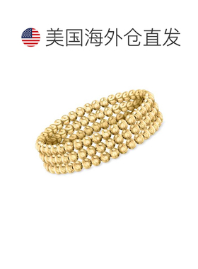 自营Ross-Simons Italian 5mm 18kt Gold Over Sterling Jewelry