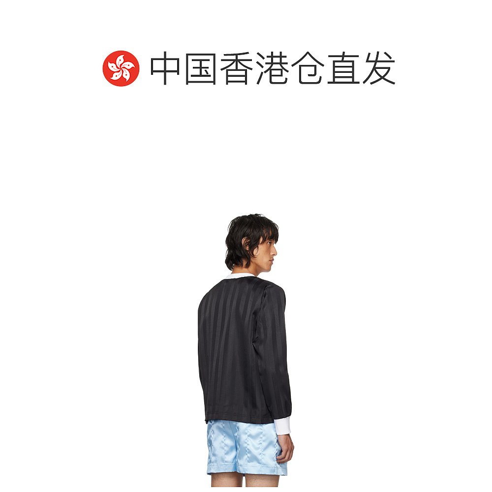 1h可退 香港直邮潮奢 Adam Jones 男士 黑色 Football T 恤 Footb - 图1