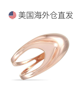 自营Calvin Klein Shade 玫瑰金 PVD 镀层不锈钢闭合手镯 美国奥