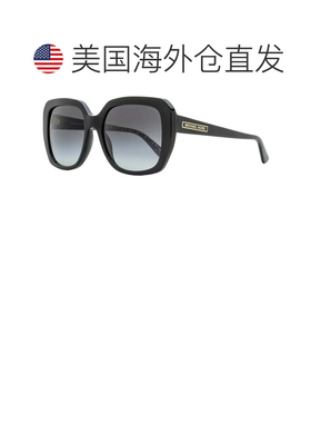 自营Michael Kors女式曼哈塞特太阳镜MK2140 30058G黑色55mm-3005