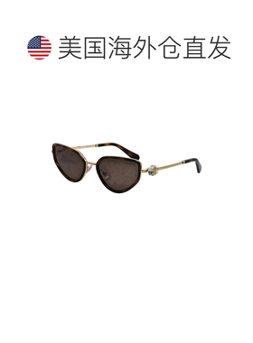 自营Swarovski Women's SK7027 56mm Sunglasses - gold 美国奥莱