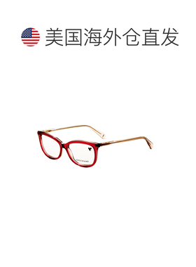 自营Longchamp Women's 54 mm Pink Opticals - dark rose 美国奥