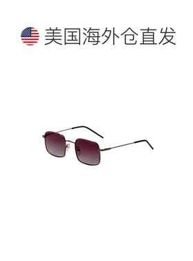 自营Armani Exchange Women's 46mm Shiny Gunmetal Sunglasses -