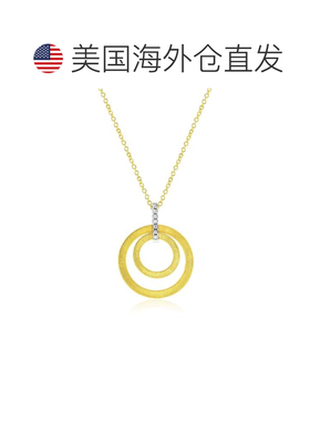 自营Suzy Levian Yellow Sterling Silver & Cubic Zirconia Coil