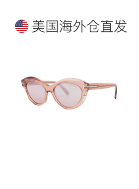 自营tom fordFT1111 72Z闪亮的粉红色/紫色渐变或镜面闪亮的粉红