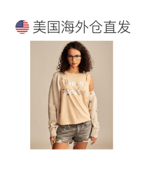 自营Lucky Brand Women's Born Lucky Classic Crew - medium dar