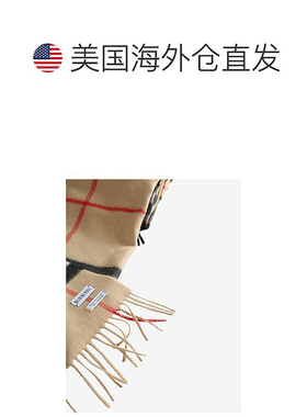 美国直邮BURBERRY-女式Mu Giant CHK博柏利围巾