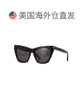 自营saint laurentSL214 KATE 035 Ivory/Black - black 美国奥莱
