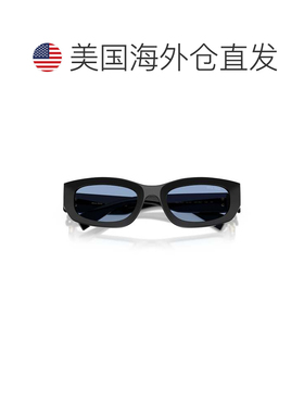 自营miu miuRectangular Sunglasses With Blue-Tinted Lenses An