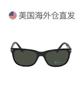 自营Persol Green Rectangular Men's Sunglasses PO3291S 95/31