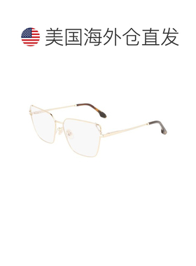 自营Victoria Beckham Metal Glasses Women's (Frames) - gold