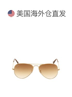 自营ray-banRay Ban Aviator Gradient Light Brown Pilot Unisex