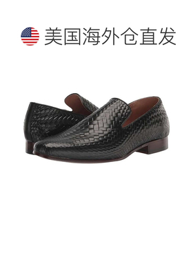 自营Men's Stacy Adams Wilton Loafer Black Plain Toe Slip On