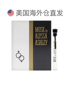 美国直邮Alyssa Ashley艾丽莎馥郁女士卡片式香水EDP（迷你正品