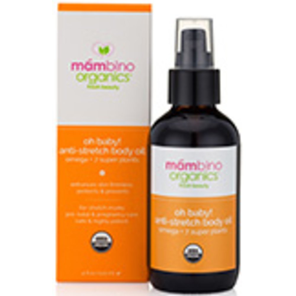 天猫国际美国直购美国直邮Mambino Organics妊娠纹修复身体护理去橘皮紧致油120ml2