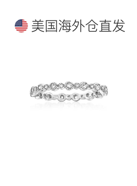 自营Ross-Simons Diamond Eternity Band in 14kt White Gold - w