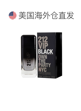 美国直邮M C. HERRERA 212 VIP BLACK 3.4OZ EDP赫芮亚 212 正品