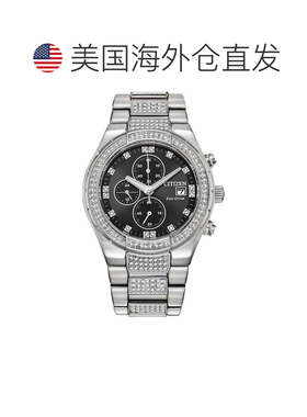 自营Citizen Men's Classic 42mm Solar Powered Quartz Eco-Driv