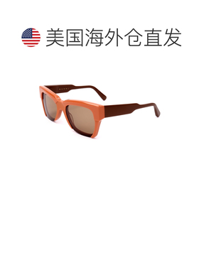 自营Marni Women's 54mm Carrot Sunglasses - carrot 美国奥莱直