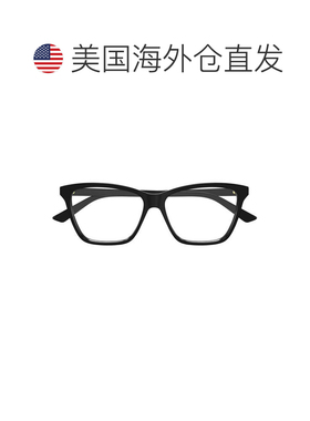 自营bottega veneta黑色BV1421O Linea徽标醋酸纤维蝴蝶太阳镜-黑