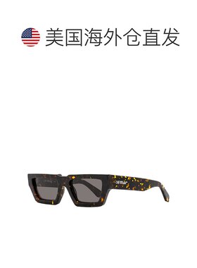 自营Off-White Women's Rectangular Manchester Sunglasses OERI