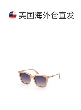 自营Guess Resin Women's Sunglasses - beige 美国奥莱直发