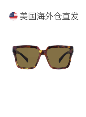 自营Prada Brown方形女士太阳镜PR 24ZS 18N01T 56 - multi 美国