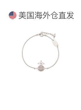 自营vivienne westwoodSilver-Tone Bracelet with Signature Orb
