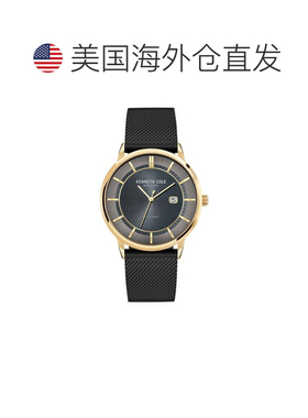 自营Kenneth Cole Men's Classic mm Quartz Watch - grey 美国奥
