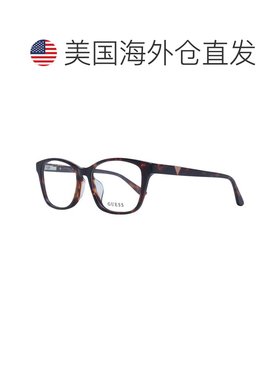 自营Guess Acetate Glasses Women's (Frames) - brown 美国奥莱