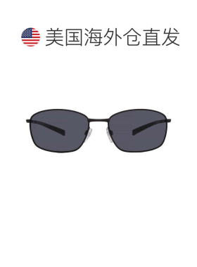 自营Tommy Hilfiger灰色矩形男士太阳镜TH 1768/S 0003/IR 56 - m