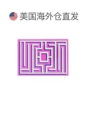 自营jonathan adler乔纳森 阿德勒迷宫漆卡套装-粉红色 美国奥莱