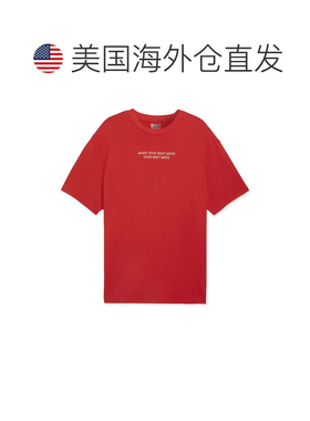 自营Men's Puma T-Shirt Red 1-800-Buckets Graphic Short Sleev