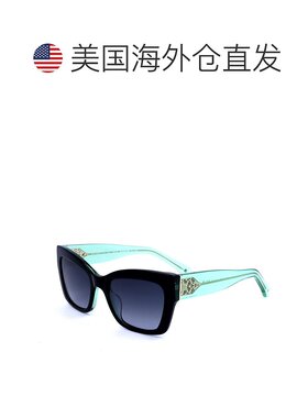 自营 Kate Spade女士53毫米棕色太阳镜-黑色 美国奥莱直发
