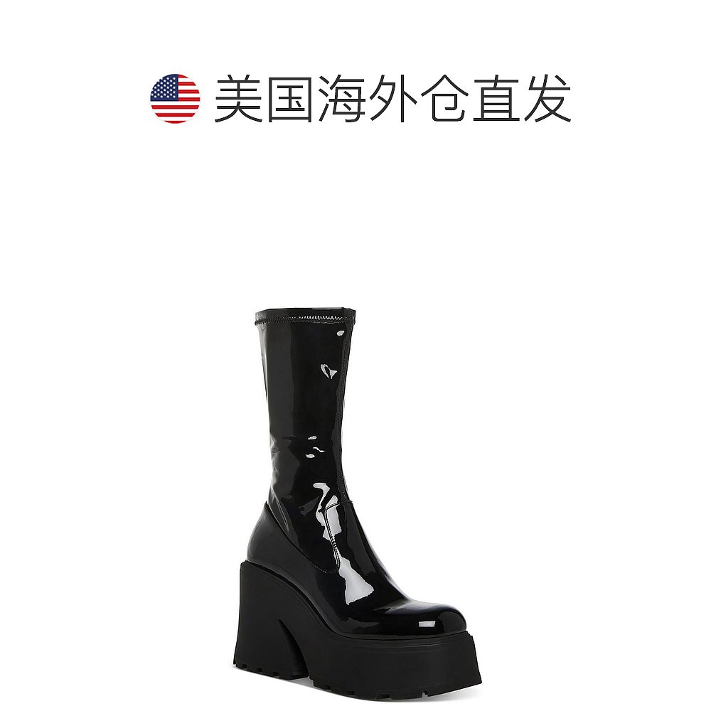 美国直邮Steve Madden 女士中筒靴靴子爆款思美登长筒靴