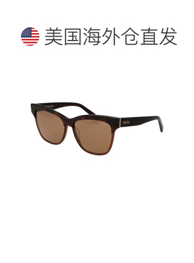自营Emilio Pucci Acetate Women's Sunglasses - brown 美国奥莱