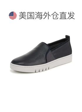 自营Men's Vionic Cambria Sneakers  Navy Leather Slip On Casu