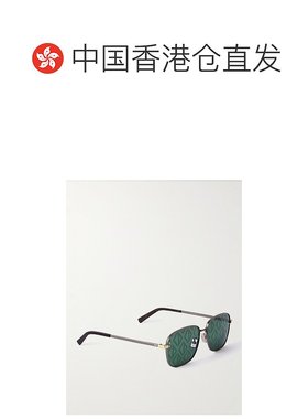 香港直邮潮奢 DIOR 迪奥 男士 CD S4U 钻石D形框镀银龟甲色醋纤太