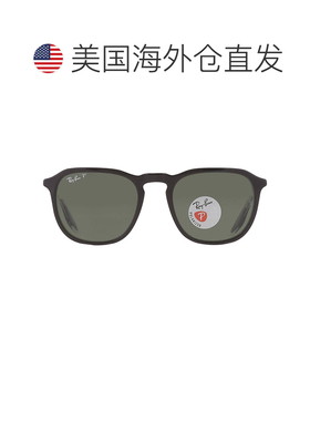 自营ray-banRay Ban Polarized Green Square Unisex Sunglasses
