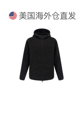 自营Hugo Boss Men's Hole19 Hybrid Jacket - black 美国奥莱直