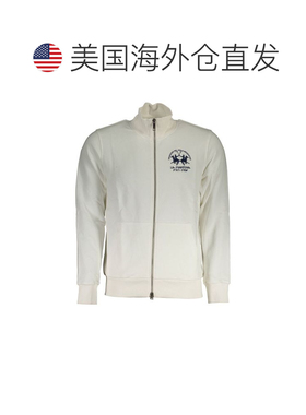 自营La Martina Cotton Mens Men's Sweatshirt - white 美国奥莱