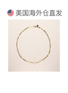 美国直邮自营joey babyRhode 回形针淡水珍珠项链 - 金色 美国奥