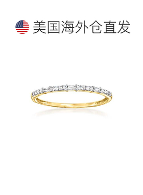 自营RS Pure by Ross-Simons Diamond Ring in 14kt Yellow Gold