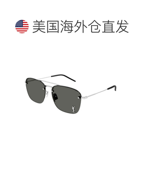 自营saint laurentSL309M 006银色/灰色-银色 美国奥莱直发