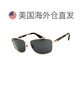 自营burberryBE3163 110987 Gold/Dark Grey - gold 美国奥莱直发